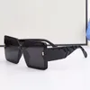Nowe kobiety czarne kwadratowe kwadratowe okulary przeciwsłoneczne Sare Sire Lens Vintage Eyewear Najwyższa jakość popularne okulary przeciwsłoneczne Uv400 Ochrona z case3198
