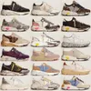 2022 nuove scarpe di alta qualità d'oro Bianco Rosa Colore Sneakers Super Star Sequin Classic Do -Old Dirty Shoe Designer Uomo Donna Scarpe casual