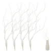 Decoratieve Bloemen 4 Stuks Faux Gewei Accessoires Bar Plastic Tak Kunstmatige Boomtakken Eettafel Decor Stem Decors Layout Props