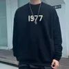 Sweat à capuche classique pour hommes pulls design esse 1977 col rond coton à manches longues mode haute rue hommes sweats à capuche lâche polyvalent décontracté haut vêtements couple style