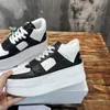 Designer-Sneaker, Mid-Block-Sneaker, Kalbsleder, Plateauschuhe, CT-Trainer, High-Top-Sneaker, Keilsohlen-Sneaker, Gummi-Sneaker, modische Freizeitschuhe, Größe 35–44