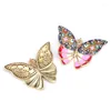 Hanger kettingen 5 stks CZ Micro Pave gouden kleur email Butterfly hangers diy sieraden maken mode charmes voor ketting