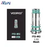 Катушка VOOPOO ITO M0 M1 M2 M3 0,5/0,7/1,0/1,2 Ом, сердечник для комплекта ITO-X/ITO Pod/Doric 20 SE/Drag Q/Argus P1/Argus Z/Argus G