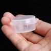 Plastic Cosmetic Jar 5g Empty Clear Case with Snap Lids Portable Mini Storage Box Makeup Jar Sample Bottle Sealing Pot Cosmetic Contain Qmll