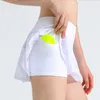 Tennis Skirts Pleated Yoga Skirt Gym Clothes Women Running Fitness lemon Golf Skorts Skirts for Women Soft Breathable Cute shorts