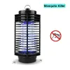 Lampe électronique anti-moustique tueur d'insectes Bug Zapper Bug Fly Stinger Pest Zapper lampe piège à lumière UV pour debout ou suspendu à l'intérieur LL