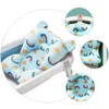 Bathing Tubs Seats Bath Baby Seat Suspended Mat Bathtub Sling Infant Cradle Nonslip Shower Gift Cartoon Pad born Items 231127