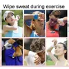 Wrist Support 2 Pcs Towel Sports Wristbands Tennis Sweat Bands Guard For Basketball Volleyball padel Fitness Sweatbands Wrap Cuff 231128