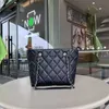 2024 Casual Tote Shop %100 Top Designer Tassen Nieuwe Internet Beroemdheid met dezelfde Stijl Lingge Chain Bag Leren Emmer Grote Capaciteit Kleine Tote Schoudertas