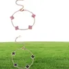 ТОП высокого качества браслет-цепочка классический браслет дизайнерские браслеты роскошные ювелирные изделия clover2646825