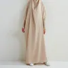 Ethnische Kleidung Damen Abaya, große Größe, lockere arabische Robe aus dem Nahen Osten, türkische Kleider, muslimischer arabischer Kaftan