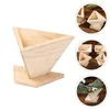 أدوات المائدة مجموعات خشبية Zongzi Mold Chocolate Tools Rice Dumplings Wrapper Date Ball