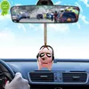 Nouveau mignon balançoire cochon voiture suspendus ornement rétroviseur pendentifs FlyingPig drôle cadeau Auto intérieur décoration accessoires