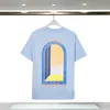 Mens designer casablancas t shirt mode män casual t-shirts man klädgatan designer tshirts tennis klubb shorts ärm tees