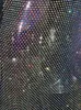 レディースジャケットディスクセクシーな明るいダイヤモンドクリスタルネットシャツトップ気質女性ライトラグジュアリーフルアウターレディース衣服2023