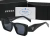 Модельер PPDDA Солнцезащитные очки Классические очки Goggle Открытый пляж Солнцезащитные очки для мужчин и женщин Дополнительная треугольная подпись 6 цветов SY 386
