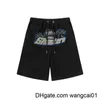 Wangcai01 shorts masculinos atiradores de trapstar 2023 Opard Broaided Spring e Summer Cotton Casual Shorts