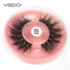 3 PCFalse Eyelashes YSDO 1 paio di ciglia di visone 3D Cruelty Free Lashes Makeup Dramatic False EyeLashes Fluffy Full Strip maquiagem Lashes Faux Cils Z0428