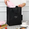 Storage Bags Portable Simple Large Capacity Lunch Waterproof Food Picnic Box Insulated Tote Women Fresh Cooler Bento Pouch