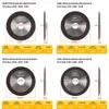Slijpstenen 75/100/125/150 mm Diamant-Schleifscheiben Diamantscheiben zum Schärfen für Wolframstahl-Fräser Werkzeugschärfer Schleifmaschine