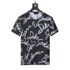 Designer Summer Mens Crew Neck Cotton T Shirts Fashion Classic Letter Print Tees Män Kort ärm Casual Hip Hop Tops
