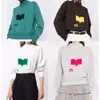 Isabel Marant Sweatshirts Designer Coton Pull Triangle Demi-Col Haut Sweats À Capuche Lâche Pulls Occasionnels Hauts Pull