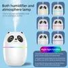 Humidificateur d'air USB Portable de 220ml, diffuseur d'huile essentielle et d'arôme, vaporisateur électrique à brume fraîche, veilleuse de couleur pour maison et voiture