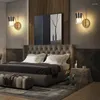 Wall Lamp SMVP Acrylic Lights Bedside Modern Light For Bedroom Nordic Sconce Home Decro Interior Lamps