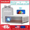 Projectoren ZAOLIGHTEC A40 Draagbare WIFI-projector 7500 lumen LED-thuisbioscoop Slimme ondersteuning 4K HD-filmprojector LED Bluetooth-projector Q231128