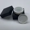 Matte Black Gel Nail Polish Jars 5ml Square Acrylic Cream Bottle Empty 5g Cosmetic Jar for Painted Glue Powder Otawb