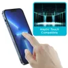 Zijdedruk Volledige dekking Gehard glas Screenprotector en cameralenzenbeschermer voor Iphone 15 Pro Max 14 13 12 11 met installatiekit