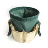 Sacs de rangement sac à outils de jardin multi-poches ouverture supérieure organisateur de roulement de charge pochette de coupe cylindrique