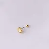 Nouveau 0.8mm Titane Acier Mince Tige Mini Boucles D'oreilles Mode Earbone Nail Goujons Populaire Ornement Oreille Vis Boule Retour Twistedl Boucle D'oreille Goujons Unique 14K Or Fow Femmes