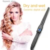 Curling Irons Ceramic Styling Tools professional Hair Curling Iron Hair waver Pear Flower Cone Electric Hair Curler Roller Curling Wand Q231128