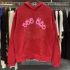 Young Thug Graphic Hoody 555 Sweat à capuche dans le monde entier Pink Young Thug Mens Femme Nevermind Foam Print Pullover Vêtements de haute qualité Y9av