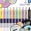 12 pz Pennello per acquerello s 1 PC STAEDTLER Evidenziatore Obliquo Bambini Graffiti Journal Marker Note Pen Studente Forniture di cancelleria P230427