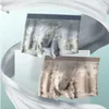 Caleçons de haute qualité en modal respirant, doux pour la peau, antibactérien et sans couture, boxer taille moyenne pour hommes