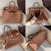 Lady Designer Berkins Tote Lock Classic Sacds Togo Cowhide H-Zip Lychee Grain Grain Истонно-кожаная пряжка черная универсальная повседневная световая роскошь Vqty