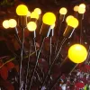 Solar Garden Lights Firefly Outdoor Waterproof Home Camping Park Decoration Warm White Coloful