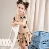 Vestidos de meninas Kids Star Roupas Dress Rodper Conjunto 230427