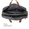 Backpack Drop 15.6/17.3 Inch Convertible Messenger Bag Shoulder Laptop Case Handbag Business Briefcase Canvas