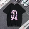 Męskie koszule T-shirts Ab Graphic T-shirt unisex Harajuku Summer krótkie rękawne śmieszne ubranie damskie