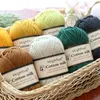 Fabric and Sewing 50 GramsBall Crochet Cotton yarn For knitting Bargain Cotton Baby Milk Thread Worsted Handmade Wool Line 231127