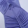 Casual Dresses Cut Out Bandage Bodycon Dress Women Sleeveless Sexy Mini Summer Party Night Club Outfits Black Blue