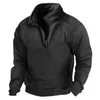 Herren Hoodies Polar Fleece Military Tactical Hoodie Winddichte Wanderjacken Pullover Kapuze Mit Kapuze Verdickt Outdoor Sports Warm