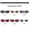 Óculos de sol punk cateye para mulheres homens vintage óculos de sol feminino designer de luxo uv400 tons y2k menina óculos 2023 lentes de sol