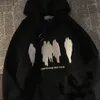 Herren Hoodies American Silhouette Bedruckter, personalisierter Kapuzenpullover für Männer und Frauen im Herbst-Winter-Trend, lockeres, lässiges Top, Harajuku