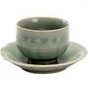 Set da tè Tazza da tè in ceramica con campione Set cinese Grande rilievo Master Single