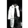 Pelliccia da uomo Pelliccia sintetica Pelliccia invernale da uomo cappotto lungo in pelliccia di volpe giacca calda casual giacca a vento colorata in bianco e nero 231128