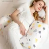 Maternity Pillows Breathable Maternity Nursing Sleeping Pillow For Side Sleeper Pregnancy Pillow Waist Lumbar Support Pregnant Cushion Q231129